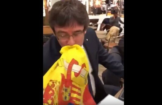 Puigdemont bandera