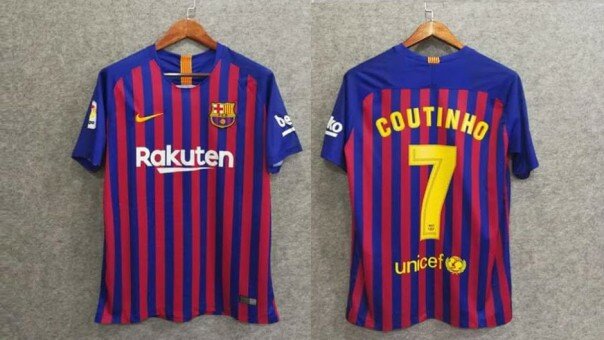 Barca new uniform